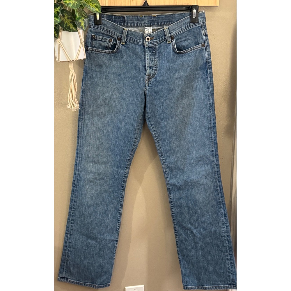 Lucky Brand Easy Rider Jeans Womens 8/29 Blue Straight Leg Button Fly USA Made